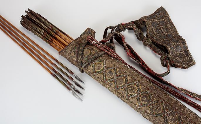 Indian quiver with arrows | MasterArt